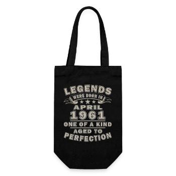 Original 1961 Vintage 1961 Anniversaire rétro 1961 - Sac à bouteille - noir - Devant