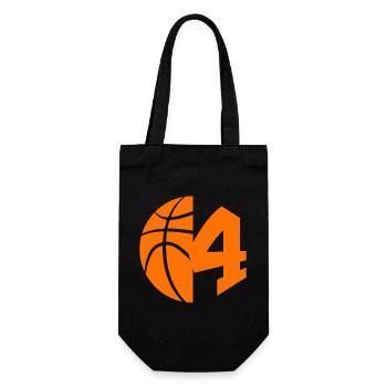 NON. 4 BASKETBALL NUMÉRO 4 BASKETBALL 4E ANNIVERSAIRE - Sac à bouteille - noir - Devant