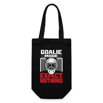 Hockey Goalie Gift Goalie Life Hockey Goalie - Gift Bag for Bottles - black - Front