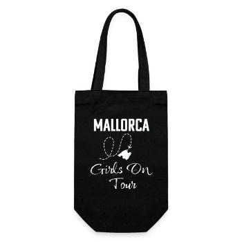 Mallorca, Girls on Tour - Gift Bag for Bottles - black - Front