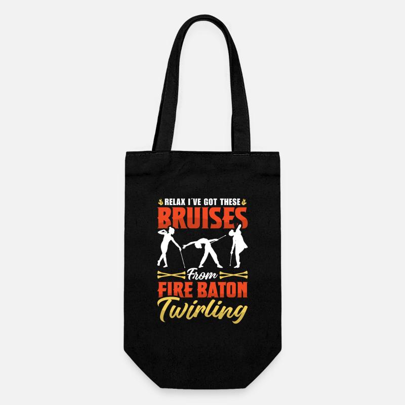 Danseuse de l’école de danse Vortex Dance - Sac à bouteille - noir