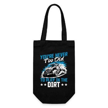 UTV Off Road Boy Men 4 Wheeler Side by side - Geschenkbeutel für Flaschen - Schwarz - Vorne