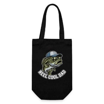 Mouliner Papa Cool Pêche Papa Père - Sac à bouteille - noir - Devant