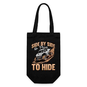 UTV Off Road Boy Men 4 Wheeler Side by side - Geschenkbeutel für Flaschen - Schwarz - Vorne
