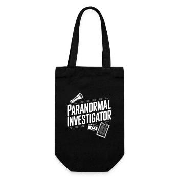 Paranormal Investigator - Gift Bag for Bottles - black - Front