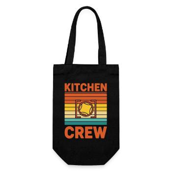 Pickleball : Joueur drôle de Kitchen Crew Love - Sac à bouteille - noir - Devant