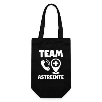 Astreinte  - Sac à bouteille - noir - Devant