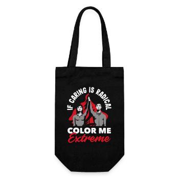 radicalized by fundamental - Gift Bag for Bottles - black - Front
