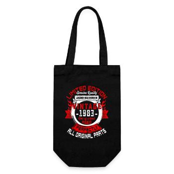 Vintage 1983 Oneofakind Badge - Gift Bag for Bottles - black - Front