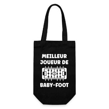 Meilleur joueur de baby-foot - Sac à bouteille - noir - Devant