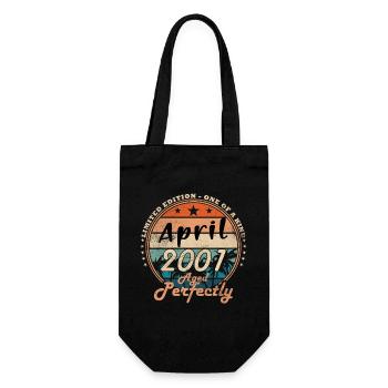 April 2001 - Gift Bag for Bottles - black - Front
