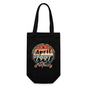 Cadeau d’anniversaire vintage d’avril 1991 - Sac à bouteille - noir - Devant