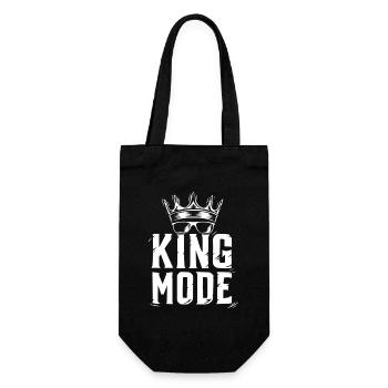 T-shirt drôle du Roi des Échecs pour hommes - Sac à bouteille - noir - Devant