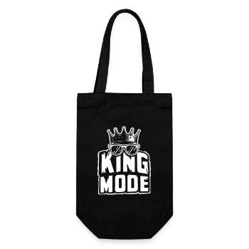 T-shirt drôle du Roi des Échecs pour hommes - Sac à bouteille - noir - Devant