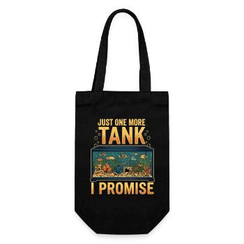 Aquarium dit juste un aquarium de plus - Sac à bouteille - noir - Devant