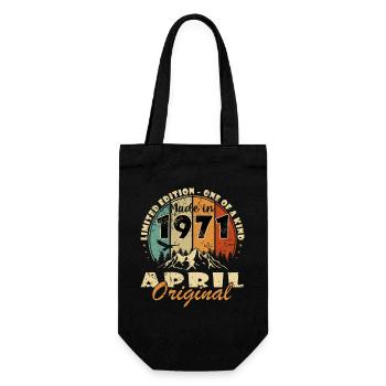 Avril 1971 - Sac à bouteille - noir - Devant