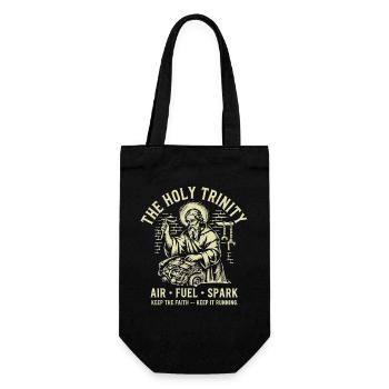 Trinité de l’étincelle de carburant à l’air - Sac à bouteille - noir - Devant