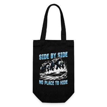 UTV Off Road 4 Wheeler Side by side - Gift Bag for Bottles - black - Front
