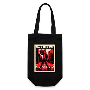 Marche rétro Boombox de NyC 85 - Sac à bouteille - noir - Devant