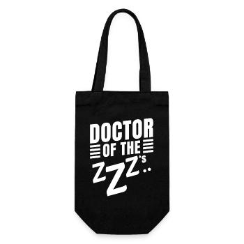 Anesthesiologist Doctor Of ZZZ Specialist - Gift Bag for Bottles - black - Front