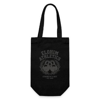 Hébreu Israélite Elohim - Sac à bouteille - noir - Devant
