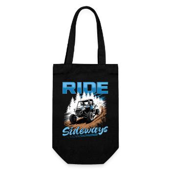 UTV Off Road 4 Wheeler Side by side - Gift Bag for Bottles - black - Front