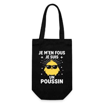 Poussin Soleil Carrément Cool - Sac à bouteille - noir - Devant