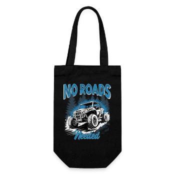 UTV Off Road 4 Wheeler Side by side - Gift Bag for Bottles - black - Front