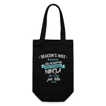 Deacon's Wife Ninja Multitasker - Gift Bag for Bottles - black - Front