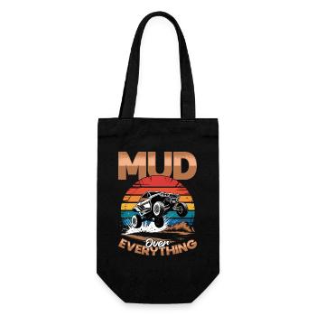 UTV Off Road 4 Wheeler Side by side - Gift Bag for Bottles - black - Front