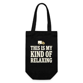 Truck Sim Truck Simulator Sim Trucker Long Haul - Gift Bag for Bottles - black - Front