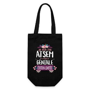 ATSEM Géniale Édition Limitée - Sac à bouteille - noir - Devant