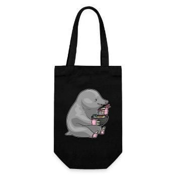 Mole Cook Ramen Cooking - Gift Bag for Bottles - black - Front