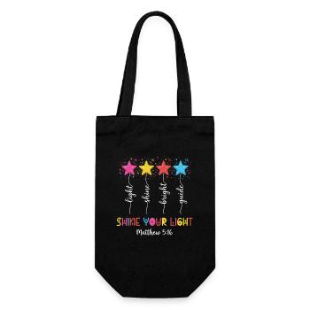 Kids Christian Toddler Armor Of God - Gift Bag for Bottles - black - Front