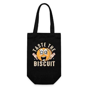 Mascotte Taste the Biscuit - Sac à bouteille - noir - Devant
