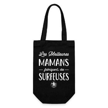 Les meilleures mamans fabriquent des surfeuses - Sac à bouteille - noir - Devant