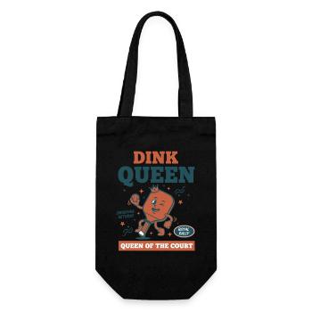 Joueuse de Pickleball Dink Queen Of The Court Queen Of The Court - Sac à bouteille - noir - Devant