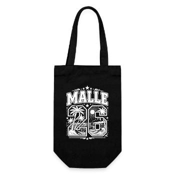 Malle 26 Trikot Mallorca 2026 - Geschenkbeutel für Flaschen - Schwarz - Vorne
