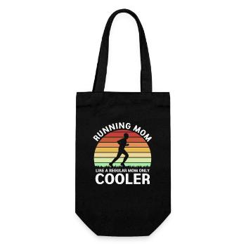 Marathon Half Marathon Marathon Runner - Gift Bag for Bottles - black - Front