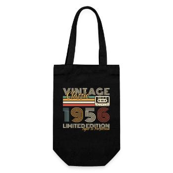 1956 Vintage Rétro Cadeau D'anniversaire - Sac à bouteille - noir - Devant