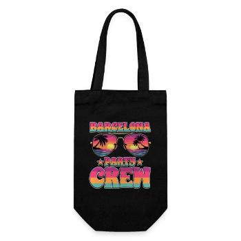 Barcelone Party Crew - Sac à bouteille - noir - Devant
