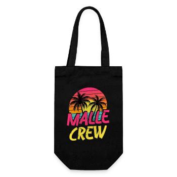 Malle Crew - Gift Bag for Bottles - black - Front