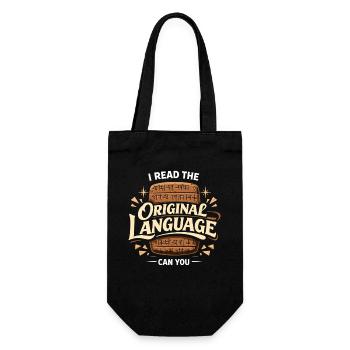 Ancient Mesopotamia, Sumerian - Gift Bag for Bottles - black - Front