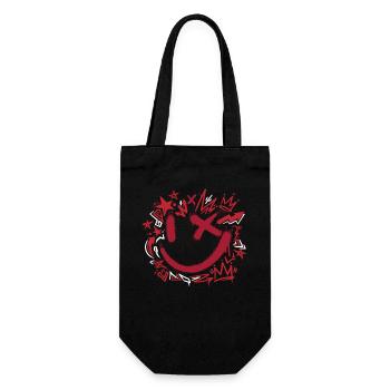 Graffiti Street Art Urban Style - Gift Bag for Bottles - black - Front