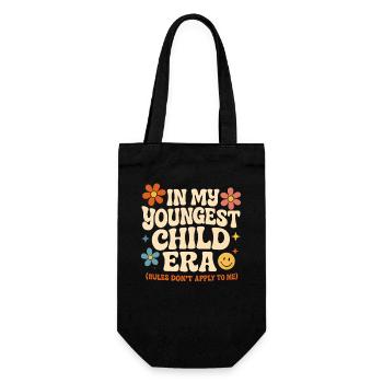 Dans l’humour de l’ère de My Younger Child et de la famille des filles - Sac à bouteille - noir - Devant