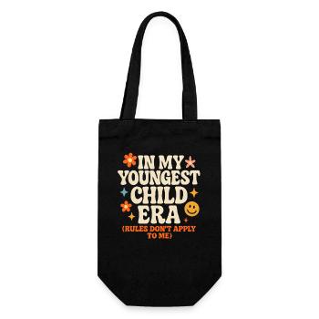 Dans l’humour de l’ère de My Younger Child et de la famille des filles - Sac à bouteille - noir - Devant