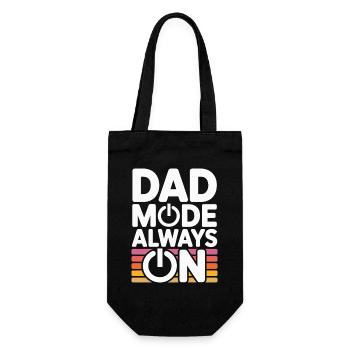 Papa mode toujours en activité Idée de cadeau drôle Père - Sac à bouteille - noir - Devant