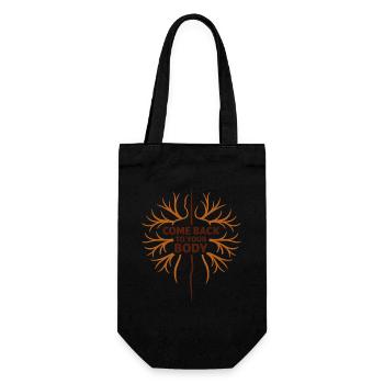 Somatic Healing Somatic Therapy - Gift Bag for Bottles - black - Front