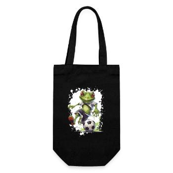 Équipe de football Frog - Sac à bouteille - noir - Devant