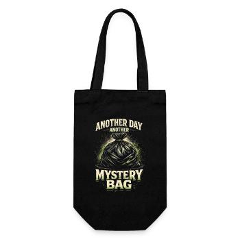 Daily Surprise Pack | Garbage Collection, Humor - Gift Bag for Bottles - black - Front